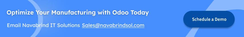 Odoo Manufacturing Erp