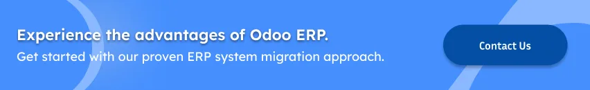 Advantage of Odoo ERP